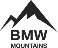 bmw mountains Logo
