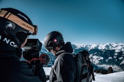 Making of Tocsen Helm Sensor auf Alpinahelm Winter